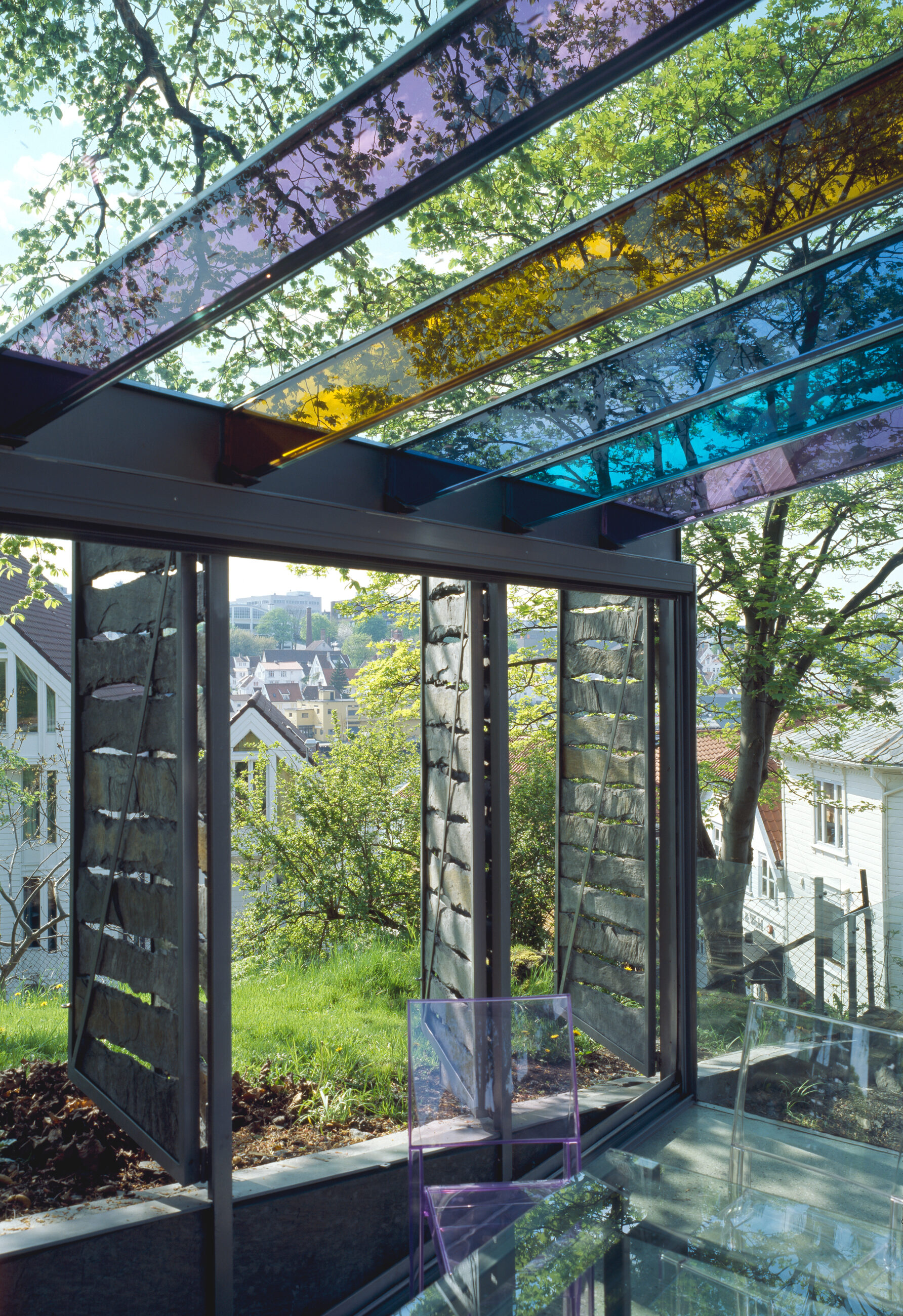 Photo of the office and conservatory on Valberget by Helen and Hard Architects.